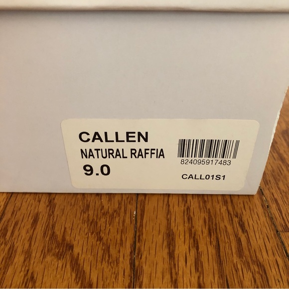 NWT Steve Madden Callen Raffia Heels - Picture 8 of 8